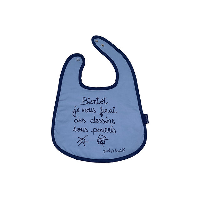 Bavoir - Bientôt je vous ferai des dessins