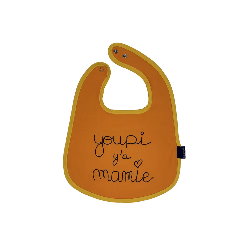 Bavoir - YOUPI Y'A MAMIE